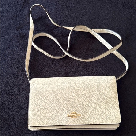 Coach Ivory Crossbody Bag - Picture 1 of 11